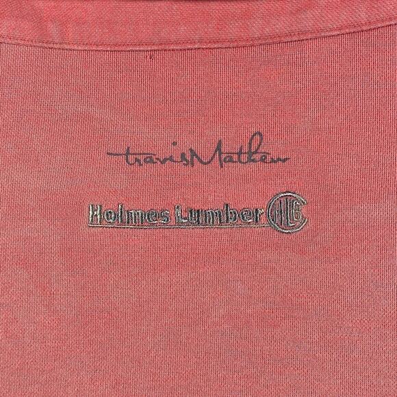 Travis Mathew Golf Polo Shirt Men's 2XL Red Streamsong Causal Athletic - Picture 11 of 11